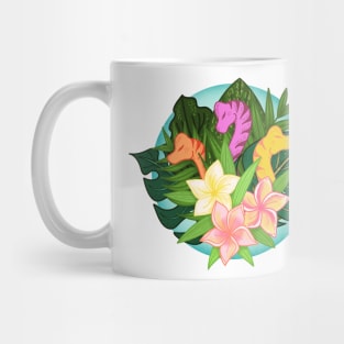 Brachiosaurus Bouquet Mug